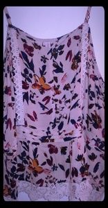 Xhilaration spegatti strap camisole size L